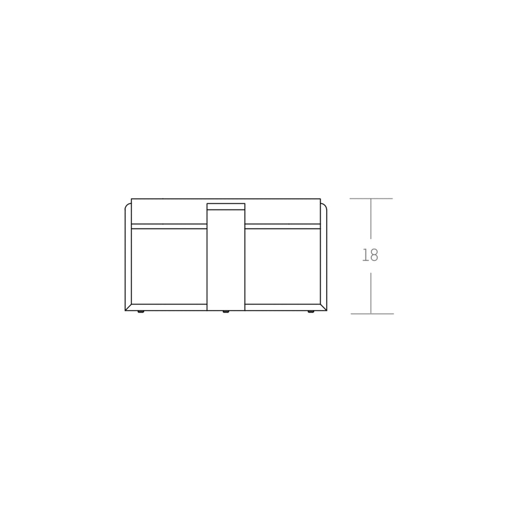 Crowell Cocktail Table - Rectangle