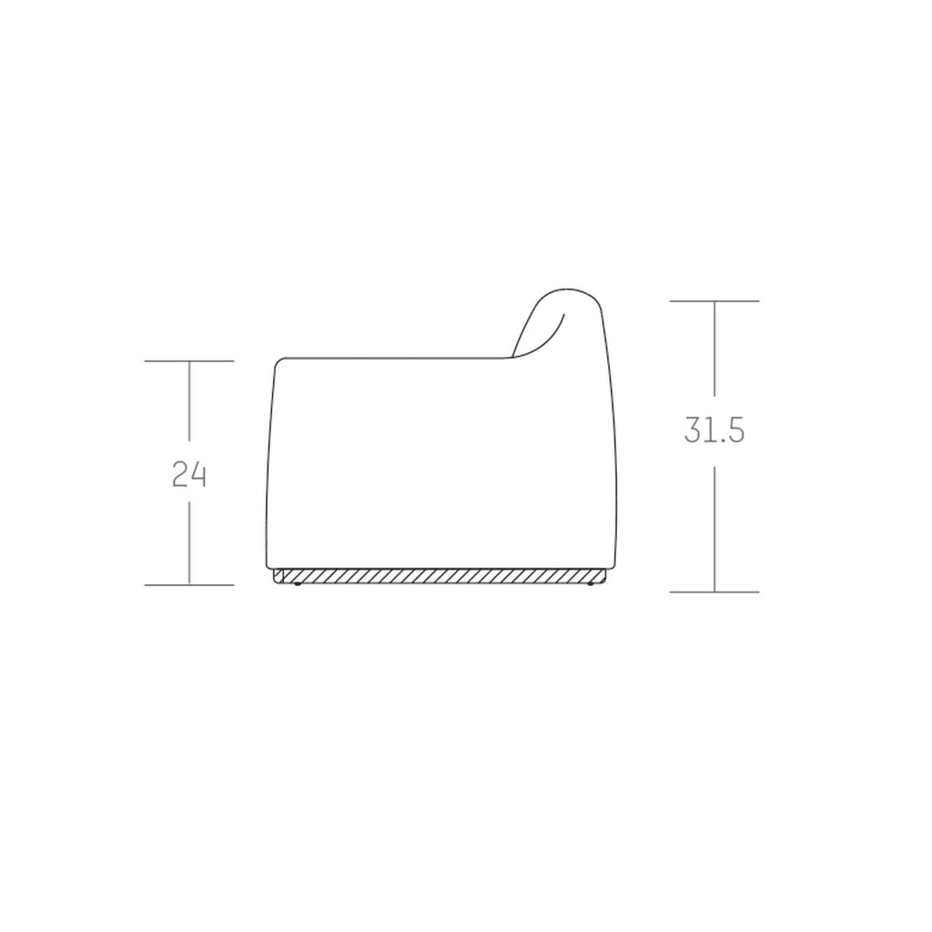 Dune Short Sofa