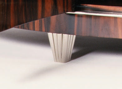 Denham Demilune Cabinet - Wood Finish
