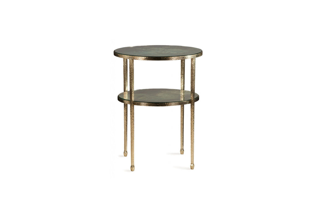 Hammered Side Table