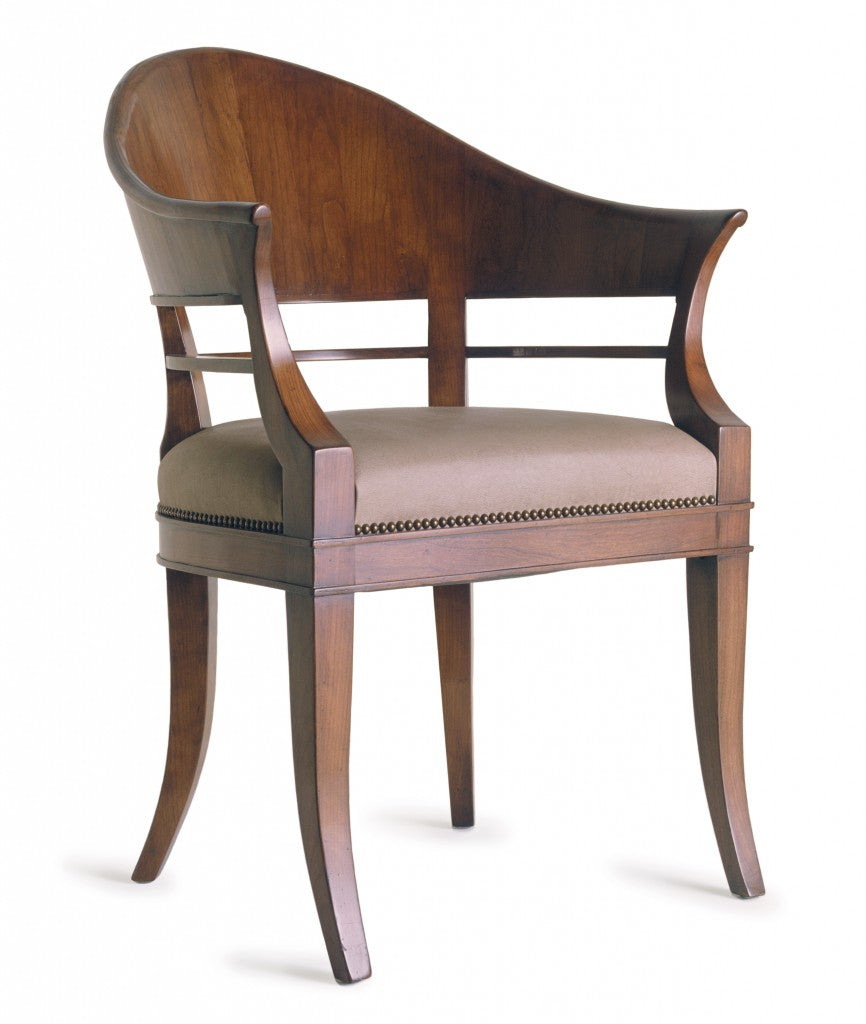 Hamilton Armchair - Wood Back