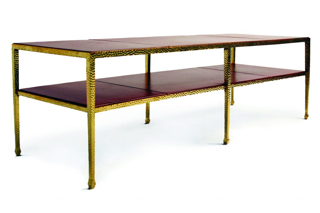 Hammered Cocktail Table