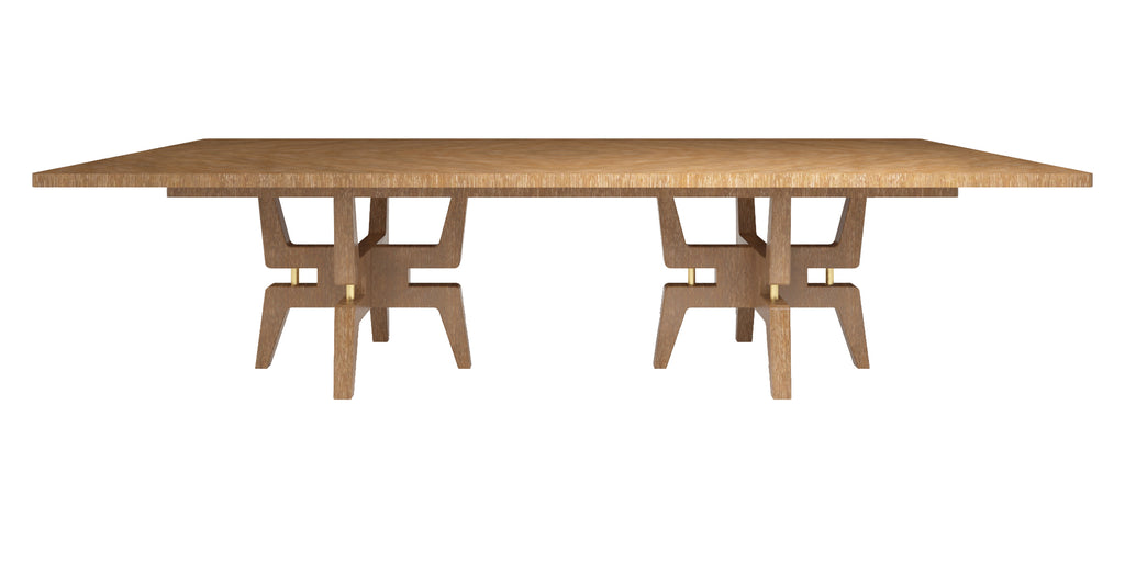 Turin Double Pedestal Dining Table