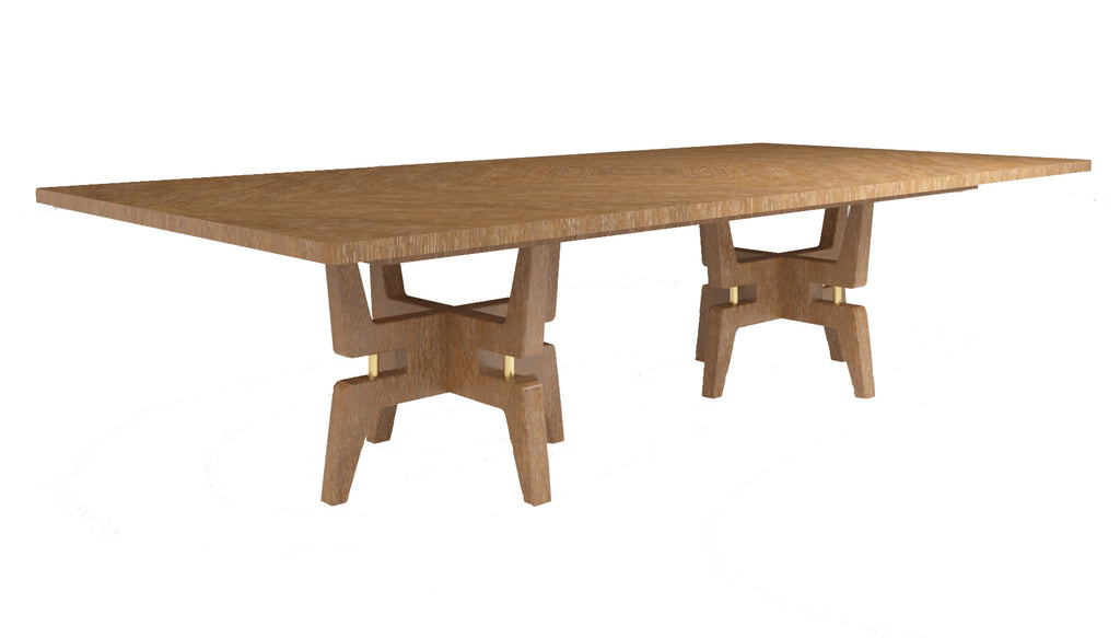 Turin Double Pedestal Dining Table